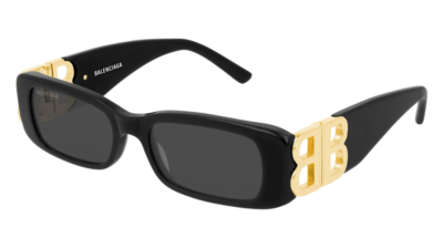 小物 BALENCIAGA SUNGLASSES / BLACK/GOLD NEW Balenciaga Sunglasses BB0096S 001 51-18-130 Black/Gold Retail