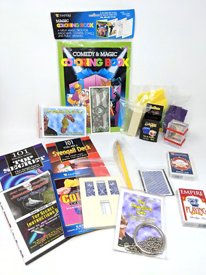 Empire Magic Tricks Bundle Magic Coloring Book, Impossible Link, Svengali & More