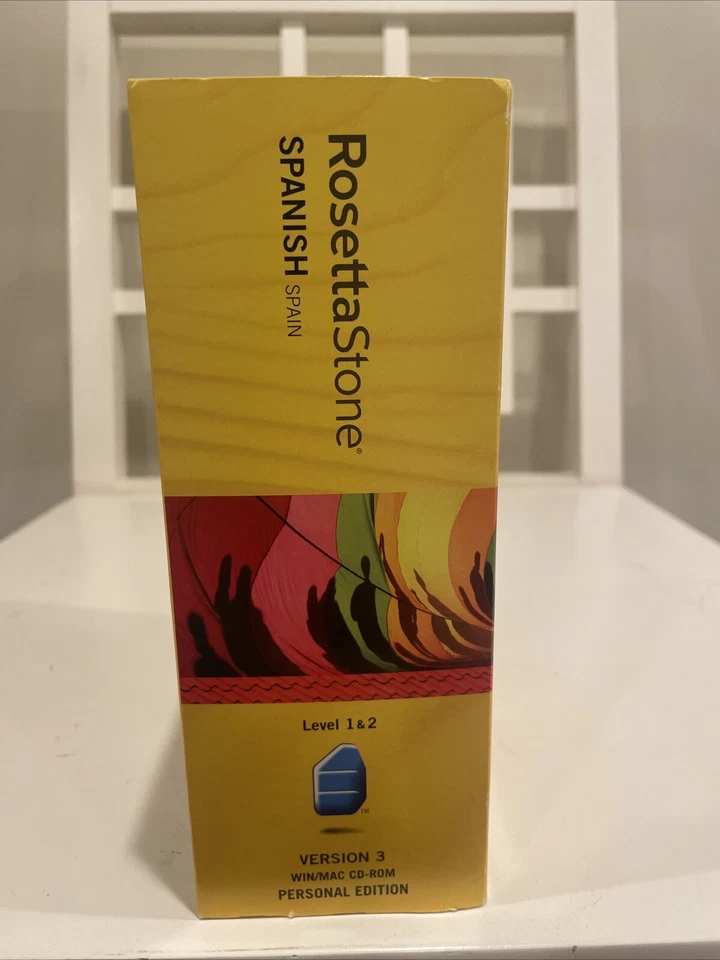 Brand New Rosetta Stone Espanol (Spain) Level 1&2 Software PC/Mac CD ROM Ver 3 - Image 4 of 4