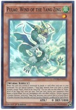 3 x Pulao, Wind of the Yang Zing - DUEA-EN031 - Super Rare - 1st Edition Near Mi