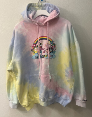 TikTok Irene Is Good Rainbow Collage Tie Dye Hoodie Size Medium | eBay