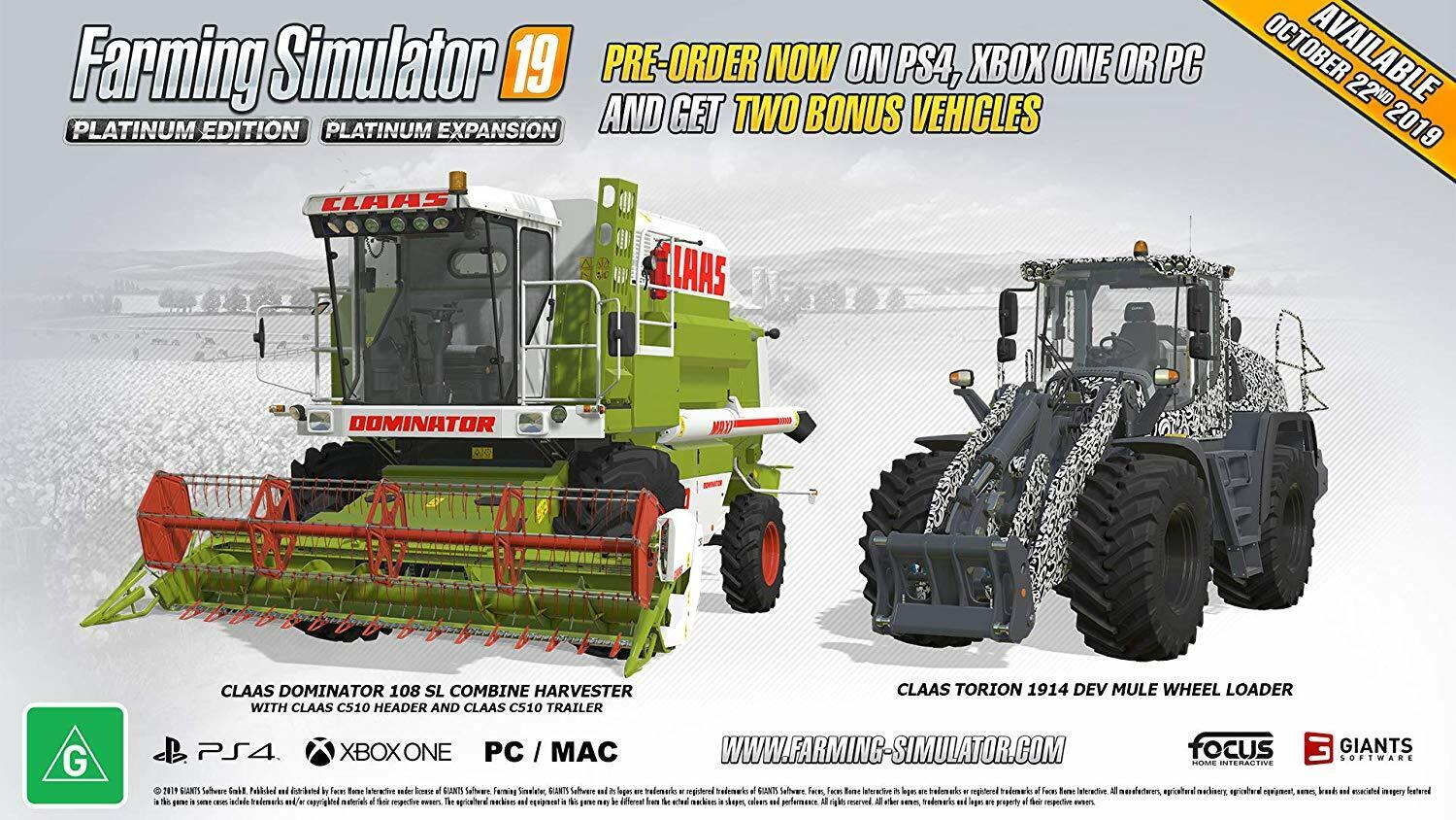 Farming Simulator 19 - Platinum Expansion