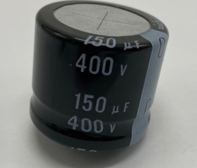 Nichicon snap-in 150uf/400V electrolytic capacitor LGU2G151MELB