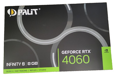 PALIT VIDEO GEFORCE RTX 4060 8 GB INFINITY 2  Only Box Empty