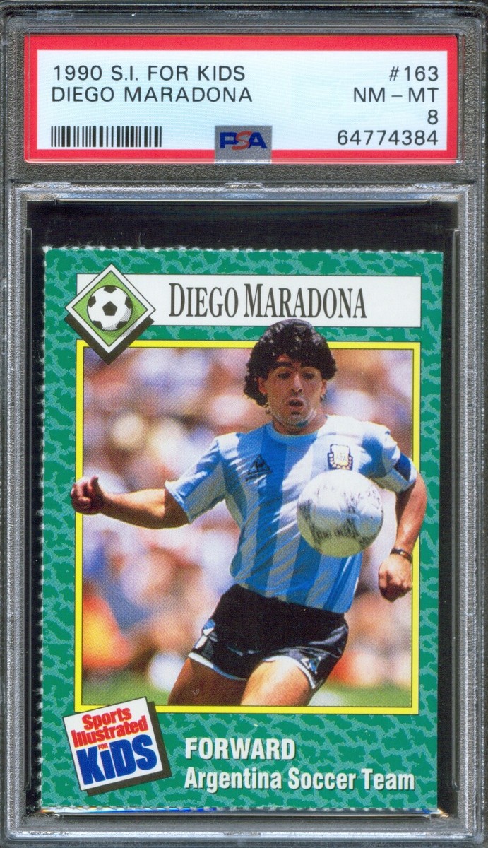 maradona 1990 Sports Illustrated S.I. for Kids #163 DIEGO MARADONA