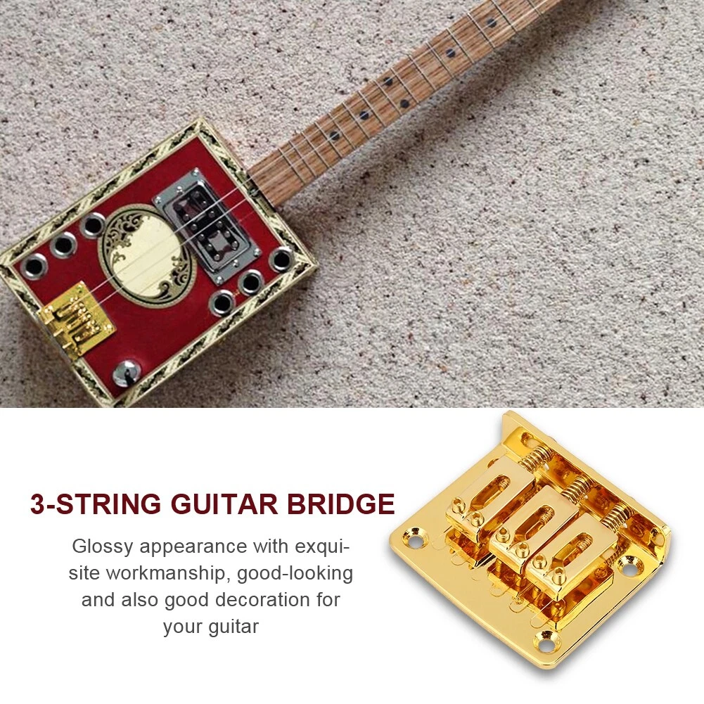 3 string guitar bridge deals