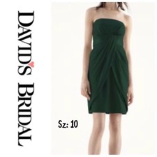 NWT Vera Wang Short Crepe Dress Sz:10