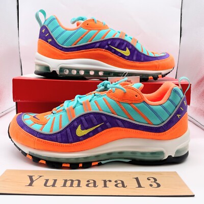 nike footwear nike air max 98 crimson yellow