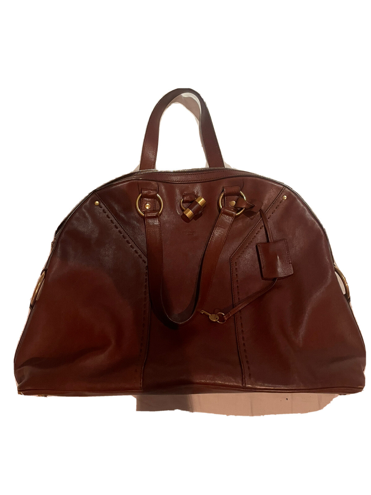 SAINT LAURENT BORSA AUTENTICA YSL M Top Borsa Pre Manigliata. Taglia Large. U U