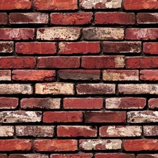 Ohmywor Peel and Stick Wallpaper Brick Wallpaper Self Adhesive Red Brick Wallpa