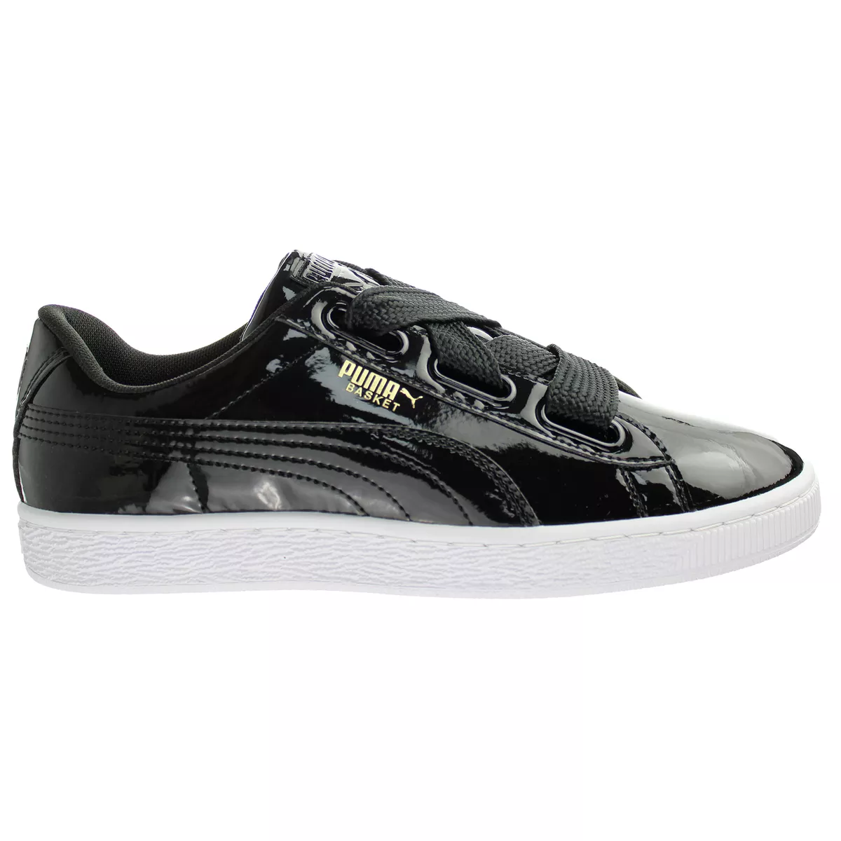 Puma basket hotsell heart patent women's