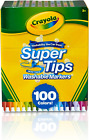 Crayola Super Tips Marker Set 100ct Washable Fine Point Markers for Kids & Adult