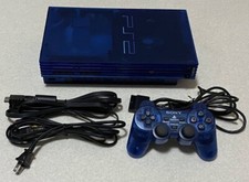 PS2 OCEAN BLUE Console System Made in japan SCPH-37000 NTSC-J Playstation 2