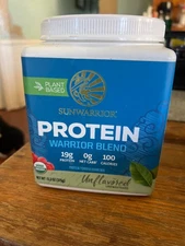 sunwarrior protein warrior blen unflavored 13.2oz