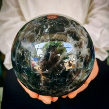 4.4LB Natural Labrador moonstone quartz free form mineral specimen  2000g