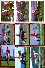 HUNTER×HUNTER ux235 Horse Racing Thoroughbred Card Silent Condition Check