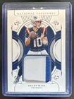 2025 Panini National Treasures Drake Maye Treasured Patch #/49 Patriots