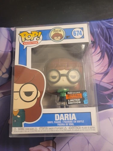 Funko Pop! Animation MTV Daria 2019 Fall Convention LE GameStop #674 w Protector