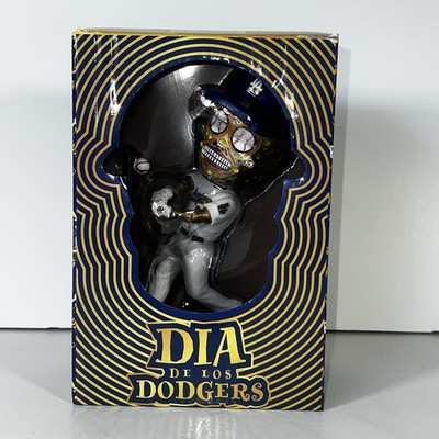 2022 Los Angeles Dodgers Dia De Los Dodgers Bobblehead Sugar Skull White