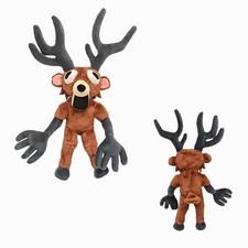 Deer Monster 99 Nights In The Forest Hunter Plush Doll Stuffed Toy Kids Gift