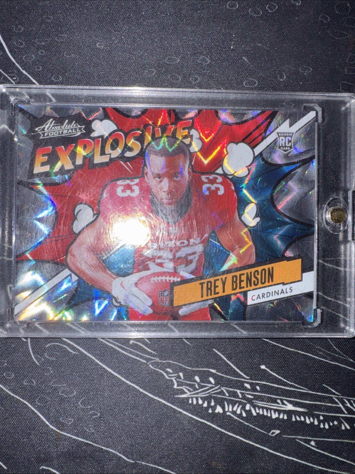 2024 Panini Absolute - Explosive Trey Benson #EX-TBN (RC)
