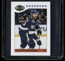 2022-23 Topps NHL Sticker Collection Steven Stamkos Tampa Bay Lightning #596