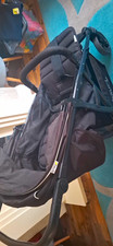 Hauck Black Single Pushchair Stroller Folding with Adjustable Recline