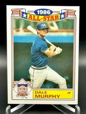 1987 Topps All-Star Game Set Dale Murphy #7 Atlanta Braves