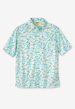 KingSize Men's Big  Tall Tall The No-Tuck Casual Short Sleeve Shirt