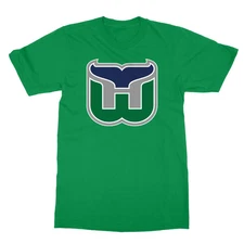 HARTFORD WHALERS DEFUNCT NHL OLD TIME HOCKEY Men's T-Shirt
