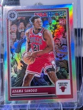 2023-24 Panini Nba Hoops Premium Stock - Adama Sanogo #47 Silver Prizm (RC)