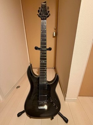 Electric Guitar Schecter Hellraiser Hybrid C-1 FR Black South Korea S/NW18021088