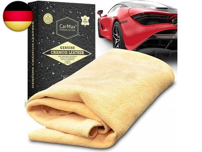 CarMax Premium Qualität Fensterleder Auto Trockentuch Extra Large - Perfekt zum 