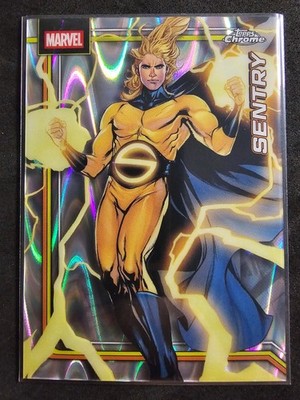 2026 Topps Chrome Marvel - SENTRY [RayWave Refractor] #149