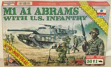 ESCI 8602 M1 A1 Abrams with U.S. Infantry 1/72 OB PV 'Forest Creek Gems'