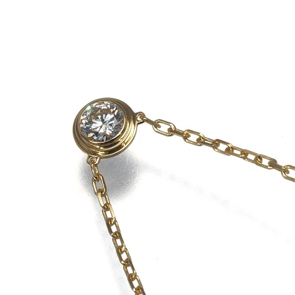 Auténtico Collar Cartier Diamante d'Amour LM 18K 750 Oro Amarillo  Foto 2 de 4