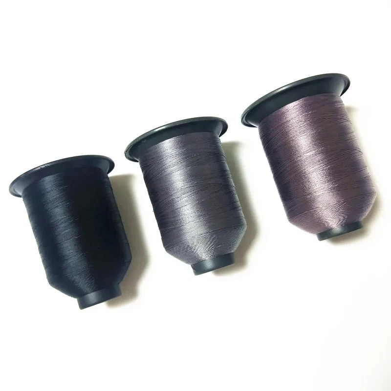 BR Wi&Wa Rosca Negra Nylon Hilo 2000m/Carrete 210D Componente Hágalo Usted Mismo Rod Builing Foto 2 de 4