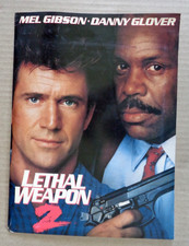 Lethal Weapon 2 1989 press kit Mel Gibson Danny Glover Joe Pesci Richard Donner