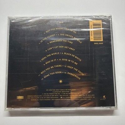 Michael Jackson Dangerous CD ORIGINAL PRESS! Epic EK 45400 Who Is