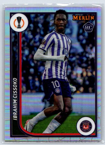 2023-24 Topps Merlin Chrome UEFA Club Competitions IBRAHIM CISSOKO #130 Refracto