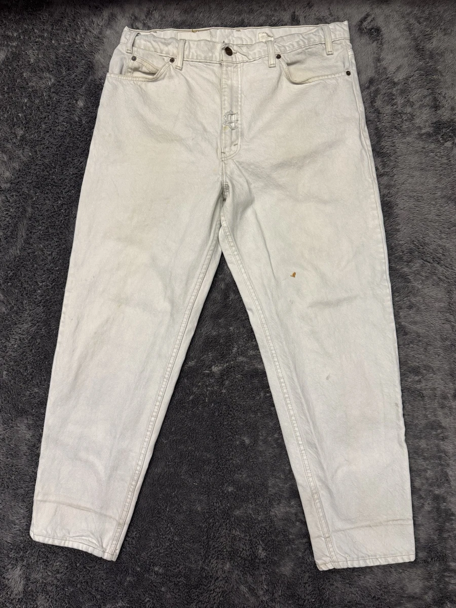 Levi's 550 White Jeans for Men for sale | eBay