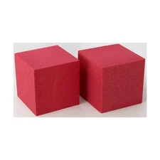 Koplow Foam Dice d6 50mm Blank Red Foam Dice (2) New