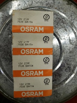 Osram 12v 21w 7506 BA15s LED (qty 4)