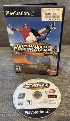 Tony Hawks Pro Skater 3 Sony PlayStation 2 Video Game PS2 NO MANUAL READ