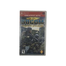 SOCOM US Navy Seals Fireteam Bravo 2 Greatest Hits Sony PSP Complete Tested. 