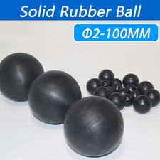 Nitrile Rubber Balls ? 2mm to 100mm Black Round Solid Rubber Ball Bouncy Ball