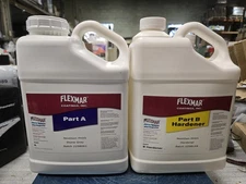 Flexmar NextGen PHX5 Polyaspartic Floor Coating Stone Gray- 2 Gallon Kit