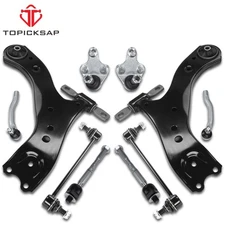 Front Lower Control Arm Sway Bar Tie Rod For 2018-2023 Toyota Camry Lexus ES250