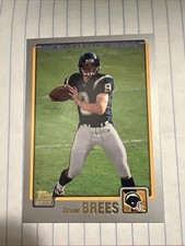 2001 Topps Drew Brees #328 Rookie RC