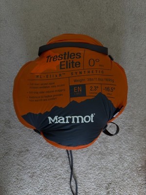 Marmot Trestles Elite 0 degree Regular 4-Season Synthetic Mummy Sleeping Bag